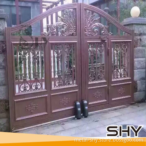 cast aluminum latest main gate designs